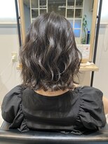 シェリル ヘアーアンドビューティー(cherir HAIR&BEAUTY) お客様スタイル☆前上がりボブ☆外はねゆるふわスタイル