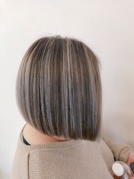 キャンディーエッグ(Candy egg) ★アッシュグレーハイライト★福岡久留米