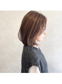 大人ミディアムボブ