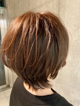 ジーナハーバー(JEANA HARBOR) レイヤーボブ☆ポイントパーマでふんわりセットも簡単☆