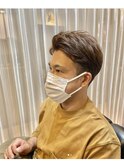 ビジネス&爽やか_刈り上げアップバング【カミケンオム】
