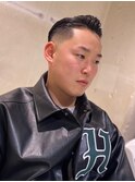 ツーブロックサイドパートスキンフェードE