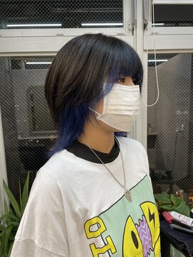 ラニヘアサロン(lani hair salon) 【フェイスフレーミング】BLUE
