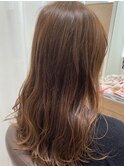 柔らかいヘアカラースタイル