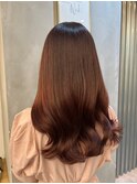 髪質改善＊ロングレイヤーグレーベージュ＊美髪【Zina船橋】