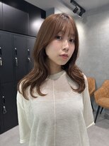 中韓レイヤー/大人女性/ロングレイヤー/レイヤースタイル