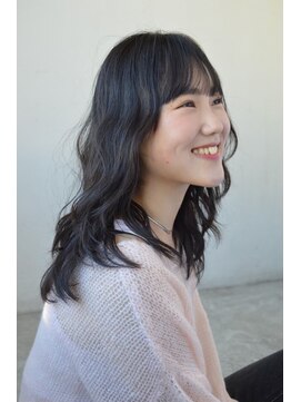 ソイクフ 四条大宮店(SOY-KUFU) 20代30代40代◎ 魅力倍増カールセミディダークグレージュ