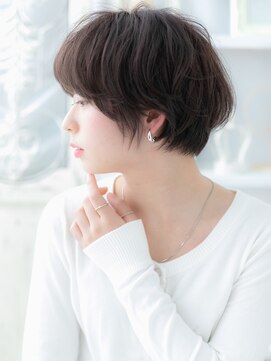 モッズヘア 越谷(mod's hair) ★アッシュブラック大人可愛いマッシュルームヘア20代30代★10