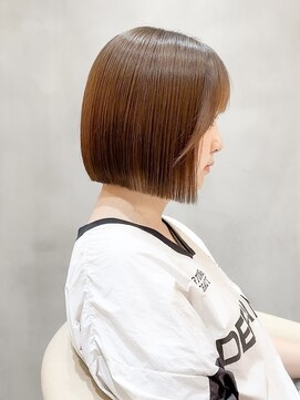 ロンド ブランシュ 錦糸町北口(Lond blanche) 黒髪ボブルフネビージュ小顔ワンレン