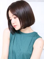 クラッチ ビオ 博多駅前(CLUTCH bio) 大人可愛い小顔カット美髪ツヤ髪斜めバング小顔レイヤーA5