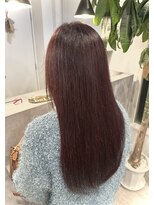 ベル(beLLe.)&nbsp;艶髪 髪質改善 サラサラ ロング オレンジブラウン