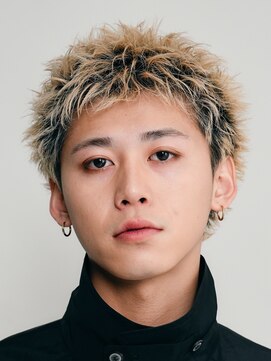 フィフス 仙台(fifth) 仙台短髪スパイキーショートツイストスパイラルパーマ30代40代◆