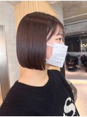 顔型別ヘアスタイル特集 /チェリーブラウン /ミニウルフ