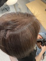 エル(Ele’)&nbsp;白髪ぼかし（ベージュ系）+艶トリートメント