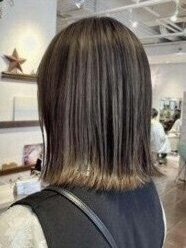 ミスト(mist) 〔mist：Yoshimi〕 ３Dカラー/ローライト/切りっぱなしボブ #319