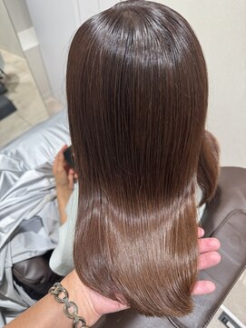 ロウ ジャム 銀座(ROW JAM) 髪質改善/トリートメント/韓国ヘア/ストレート/秋冬カラー