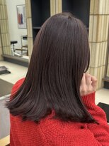 パークレーン アイス イヴェン(park lane ICI yeven)&nbsp;ブリーチなしダブルカラー艶ブラウン冬カラーレイヤー