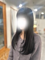 シアン 橋本店(Shian)&nbsp;暗めオリーブグレージュローレイヤー♪