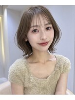 サンドパールス 仙台店(sand PALCE)&nbsp;髪質改善/大人ガーリー/似合わせカット/ショートボブ前髪/仙台