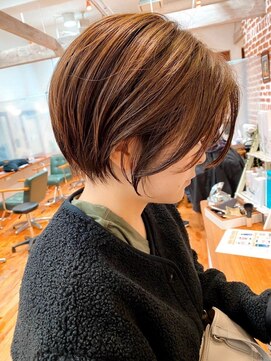 ロウバイレボ 柏(lou by revo) ショートボブ/ミニボブ/マッシュ/切りっぱなし/柏駅