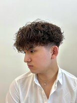 テンション(tension)&nbsp;メンズシャドウパーマニュアンスパーマスペインカール札幌大通