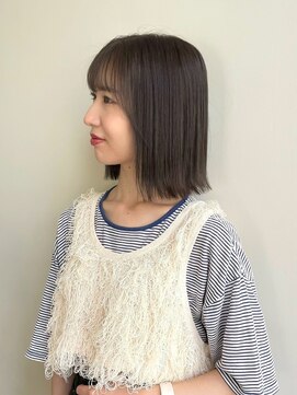 プールト ジュール モナミ(pourtoujours monami) 切りっぱなし/ボブタッセルボブ/外はねボブ