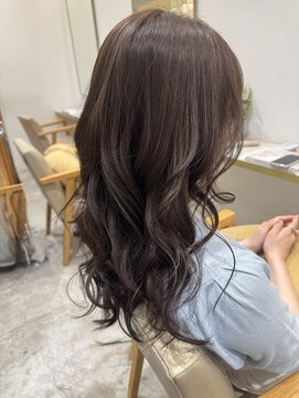 テラス アヴェダ 大丸心斎橋店(Terrace AVEDA) 柔らかレイヤー×透明感ブラウン