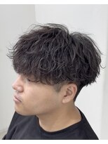 ベル 桑名(BHEL)&nbsp;桑名メンズパーマツイストスパイラルパーマッシュウルフカット