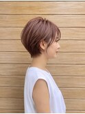 30代・40代の耳かけショート