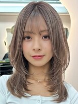 アフィナー 上大岡(Afinar) ブリーチハイライト髪質改善ダブルカラーレイヤーカット