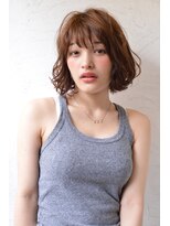 ロイジー(roijir)&nbsp;【roijir 表参道】大人シンプルボブ×ベージュカラー