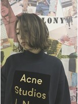 トロニー(TLONY)&nbsp;切りっぱなしボブ と ハイライト