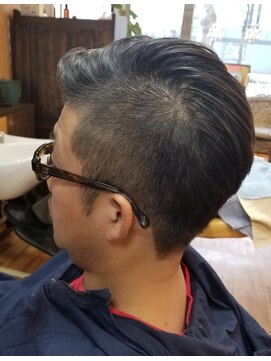 クラージュ 二十四軒店(HAIR SPACE COURAGE) アシンメトリー☆ベリーショート