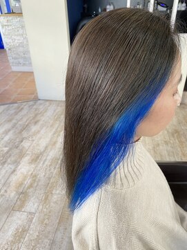 クオレヘアー 布施店(cuore hair) オーシャンブルー