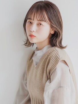 ネリー 銀座(NERIE) 似合わせカット大人かわいい前髪＊外ハネボブ[銀座/銀座駅]