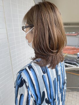 オーシャン(Ocean) ［OCEAN　Hair&Life]ハイライトカラー/ボブウルフ/3Dレイヤー