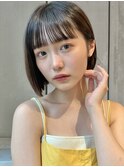 あごラインのコンパクトボブ【romp恵比寿】【Satoru】