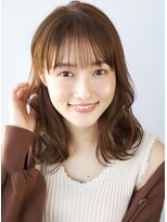 アフロート ルヴア(AFLOAT RUVUA)&nbsp;お手入れ簡単★ゆるふわデジタルミディアムパーマの秋カラー