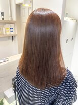 トゥーリ 長崎住吉店(tuuli)&nbsp;髪質改善カラー コーラルピンク 山形