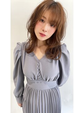 トゥーリ 長崎住吉店(tuuli) tuuli住吉☆大人可愛いボブルフショコラベージュ20代30代40代