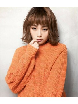 ギミック 自由が丘(gimmick) オレンジベージュ【自由が丘髪質改善オージュア認定サロン】