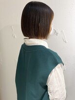 ラミエ バイ メルト 吉祥寺(lamie by melt)&nbsp;"久保田"縮毛矯正ストレートまとまるぷつっとボブ切りっぱなし