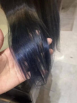 アビント バイ レシッド 武蔵小杉(abinto by rcid) 毛先グラデーションブルー