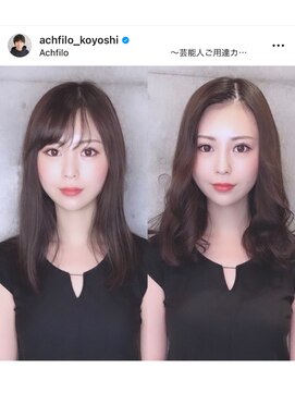 アフィーロ(ACHFILO) 前髪エクステ開発者の小顔エクステ/ACHFILO/アフィーロ/小吉健太