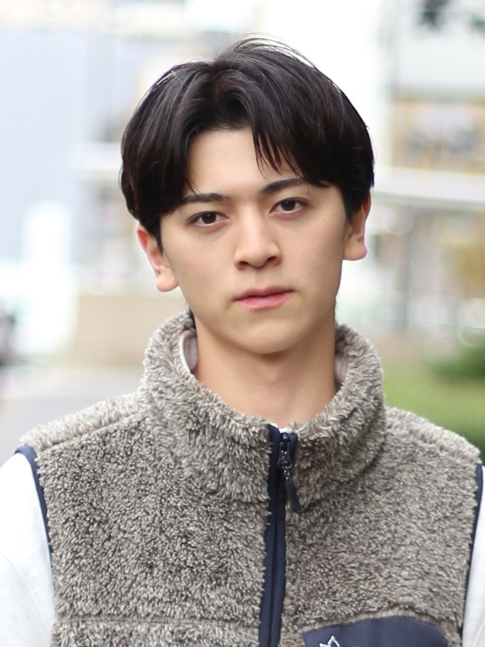 センターパートショートネープウルフ：L193571974｜ノイセル(Noisyle