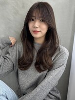 ソヨン 星が丘店(SOYON)&nbsp;薄めバング×外ハネリバース巻き