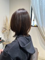 ワ ヘアー(wa-hair)&nbsp;小顔春カラー/パープルカラー/髪質改善/簡単スタイリング/くびれ