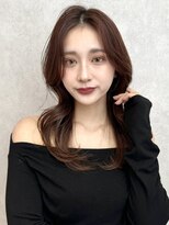 ロンド ロワール 門前仲町(Lond Loire)&nbsp;韓国レイヤーカット/くびれ巻き/前髪顔周り/セミディ[門前仲町]