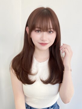 ユーフォリア 銀座(Euphoria) シアーカラー/セミディ/韓国ヘア/顔周り/透明感/くびれヘア/22