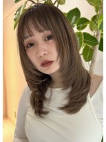 スティロ(stylo)&nbsp;ハイライトカラーグレージュベージュケアブリーチダブルカラー